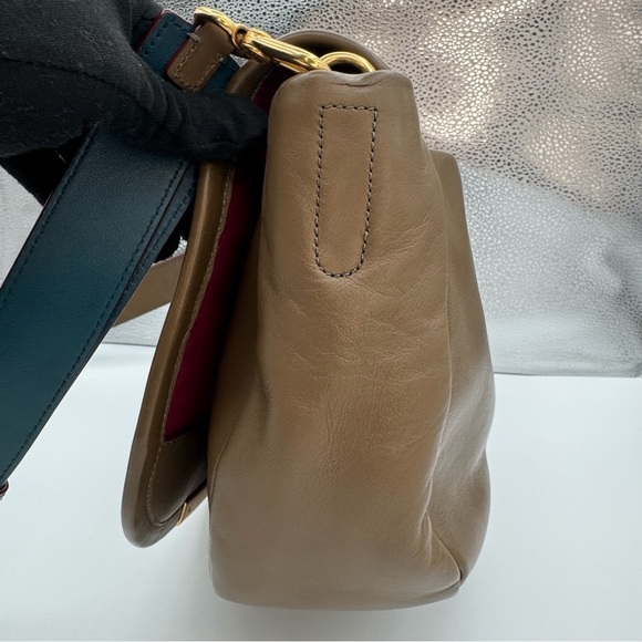 Marc Jacobs Brown Crossbody Bag with Gold Accents | Good Used Condition - Picture 11 of 13